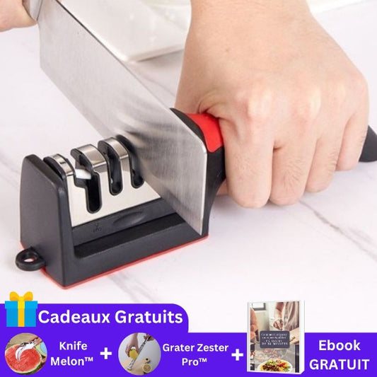 aiguiseur-couteau-rouge-affute-gros-couteau-sur-table