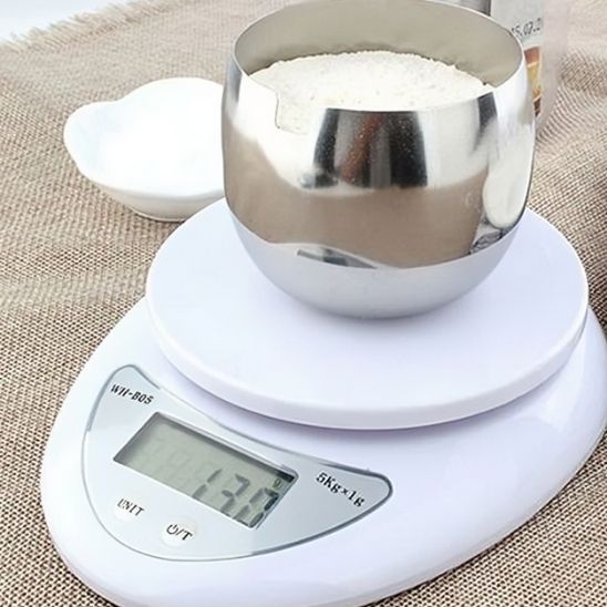 Basic Digital Kitchen Scale 5Kg/1G™ │ Balance de cuisine numérique basic - Cuisine Vrac