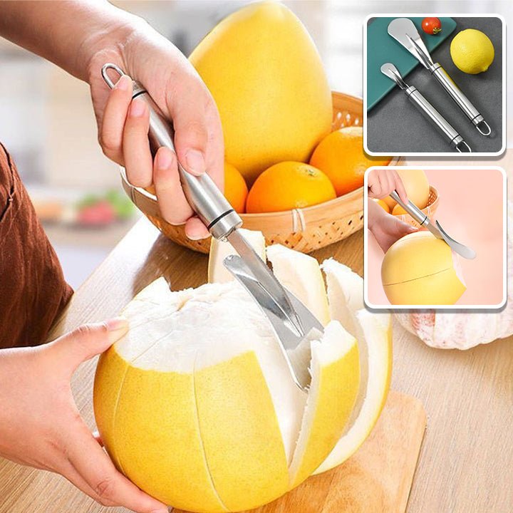 Citrus Peeler In Stainless Steel™ │ Éplucheur d'agrume en inox │ Éplucheur - Cuisine Vrac