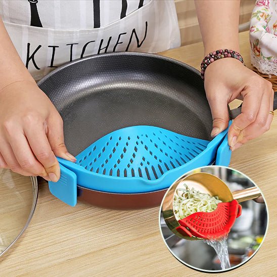 Clip - on colander™ │ Passoire à clipser │ Passoire - Cuisine Vrac