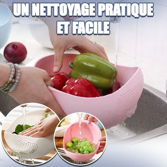 Colander Bowl™ │ Passoire Bol │ Passoire - Cuisine Vrac