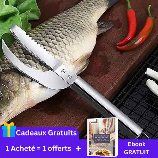 couteau-de-cuisine-avec-poisson-sur-planche