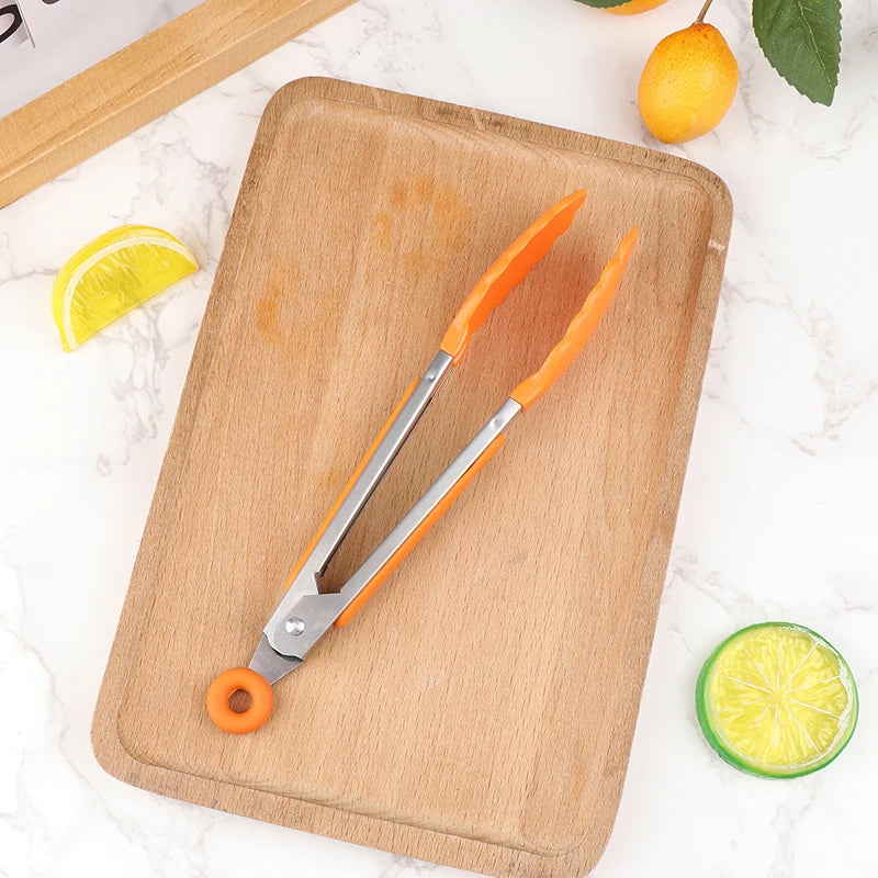 pince-de-cuisine-en-silicone-orange