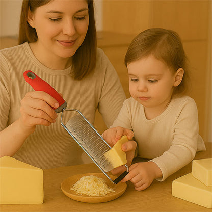 rape-a-fromage-personne-qui-rape-du-fromage-dans-une-assiette-avec-un-enfant-a-coter