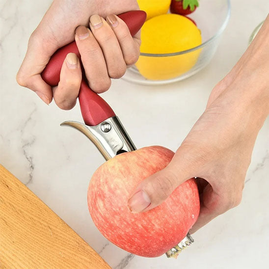 vide-pomme-personne-qui-enleve-le-noyau-d-une-pomme